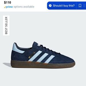 Adidas HANDBALL SPEZIAL SHOES dark blue / sky blue